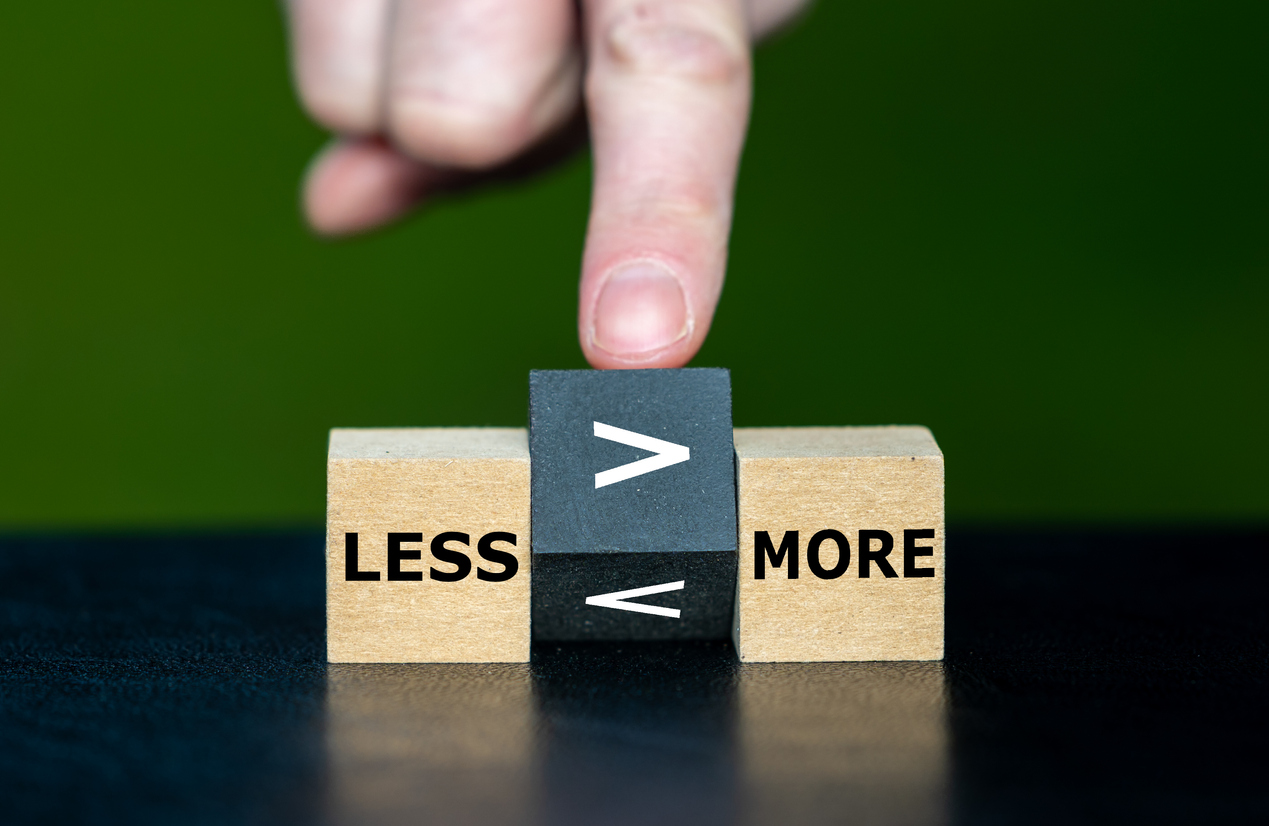 Is Less More in today's digital world? "Less is More" works well in certain contexts... but find out exactly why Less is Not Enough when it comes to Web Design and Online Success